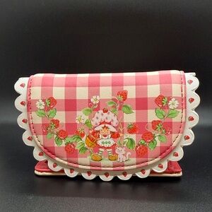 Pink Checkered Women's Wallet